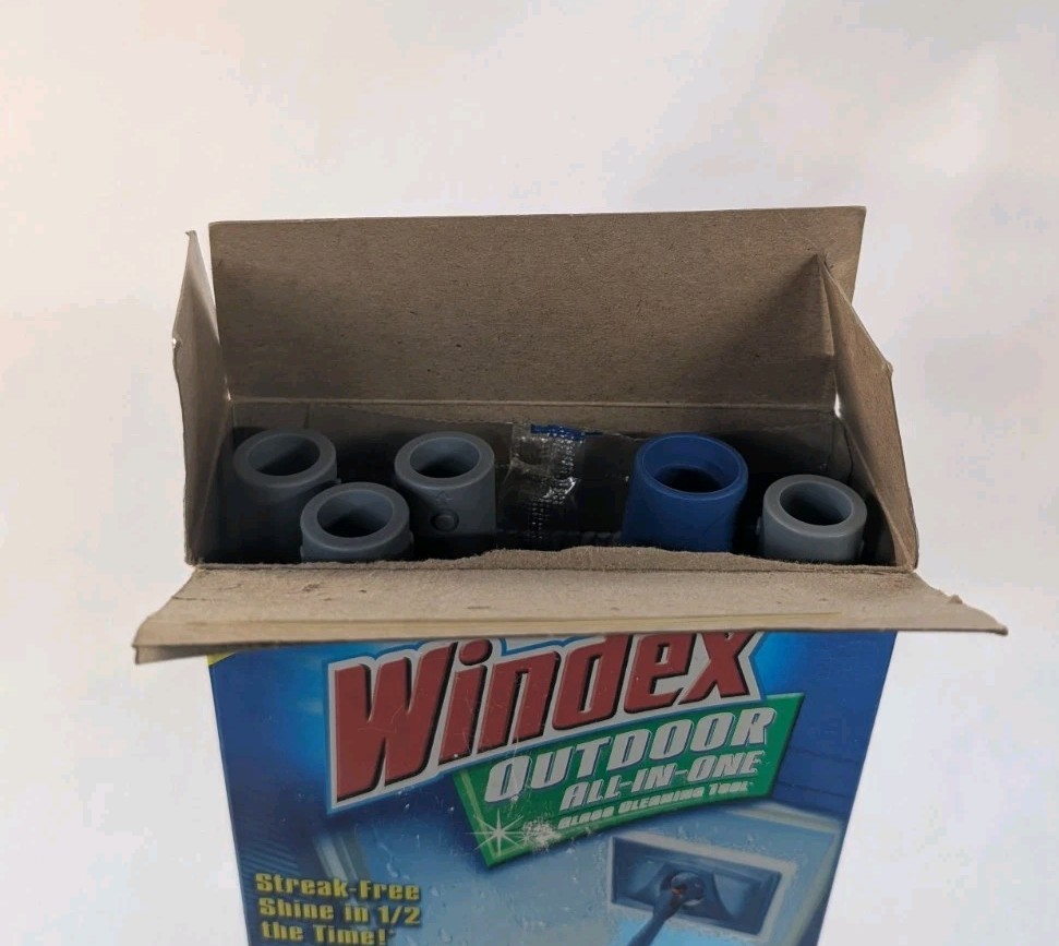 NEW Open Box Windex Outdoor All-In-One Glass Cleaning Tool Starter Kit
