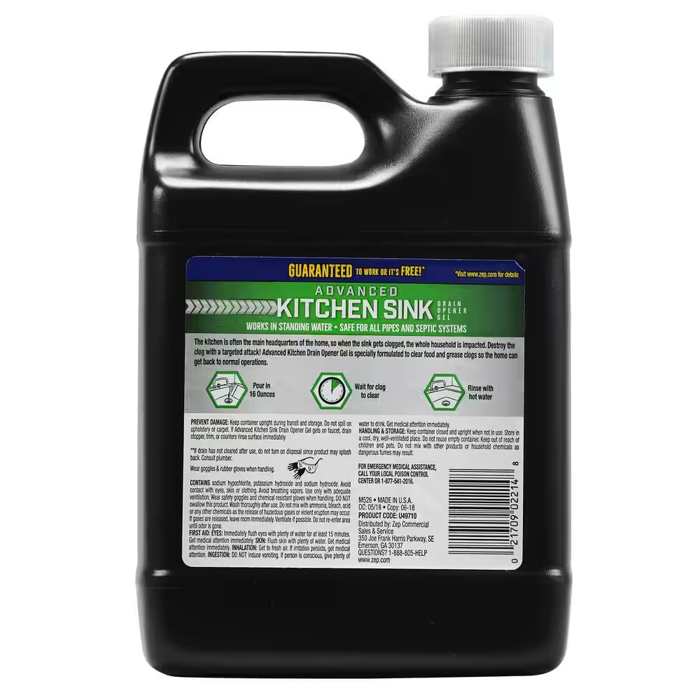 32 Oz. Advanced Kitchen Sink Drain Opener