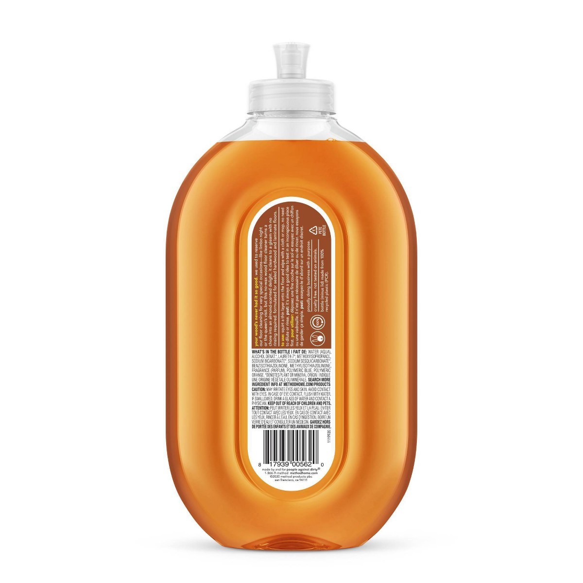 Almond Cleaning Products Wood Floor Cleaner Refill – 68 fl oz