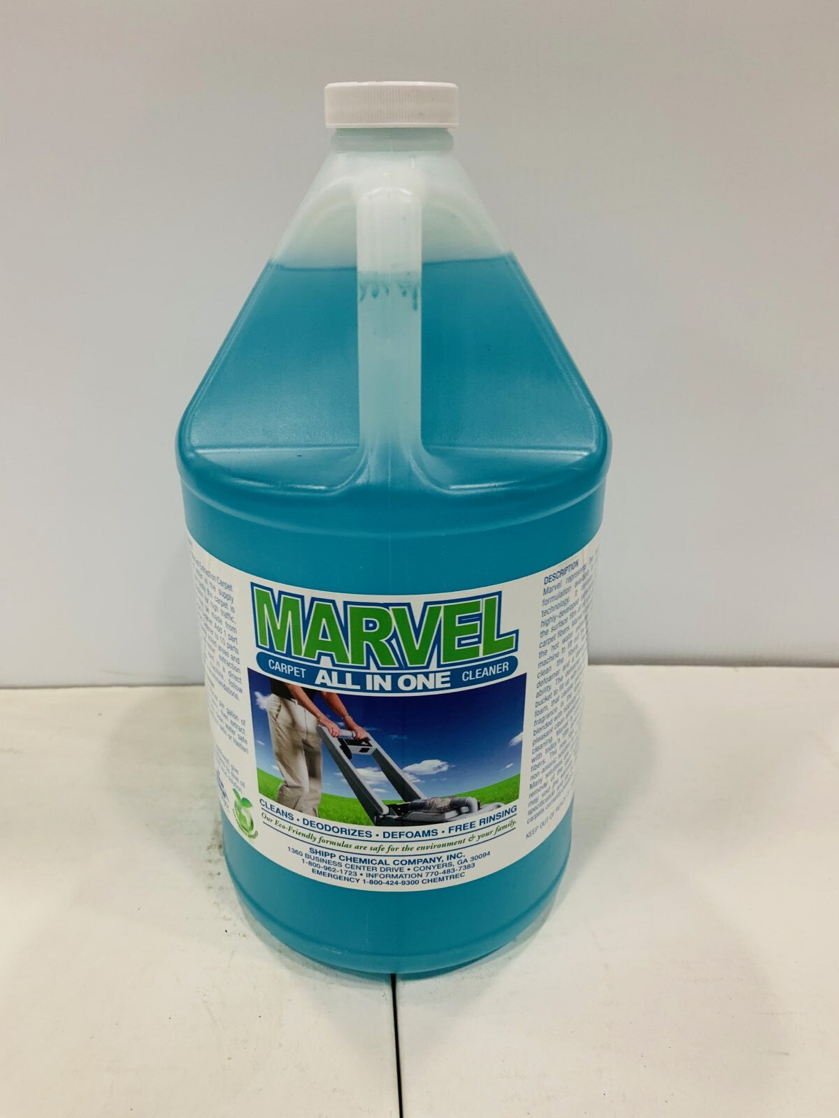 Marvel, All-in-One Carpet Cleaner, Case of 4, 1 Gallon Jugs