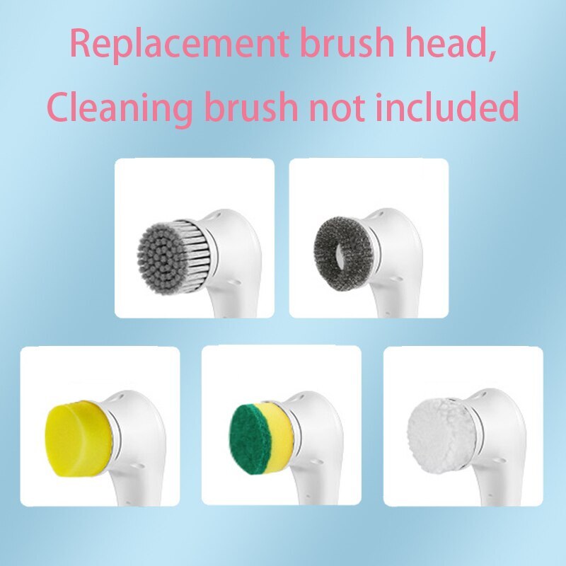 Multifunctional Electric Cleaning Brush USB Charging Bathroom Kitchen Cleaning