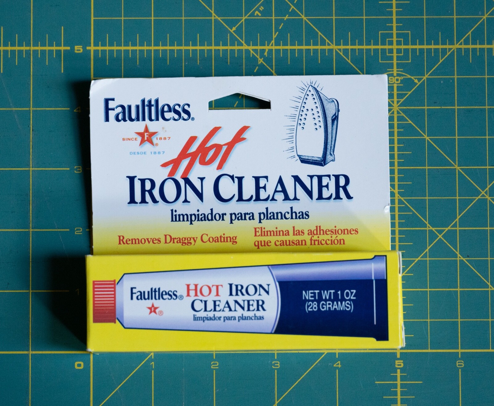 Vintage Faultless Hot Iron Cleaner Great 1oz