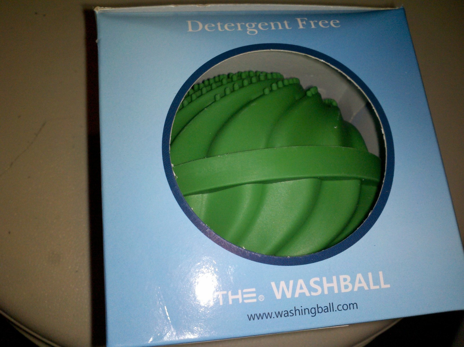1THE WASHBALL Washing Ball Lasts 3 Years No Chemicals Dyes Perfumes Detergents