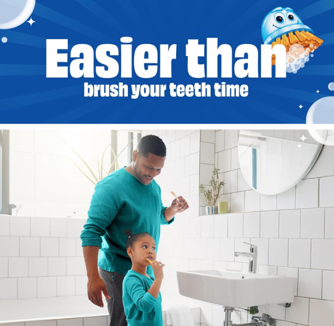 Scrubbing Bubbles Easy Clean Foaming Bleach-Free Bathroom All Purpose Cleaner, F