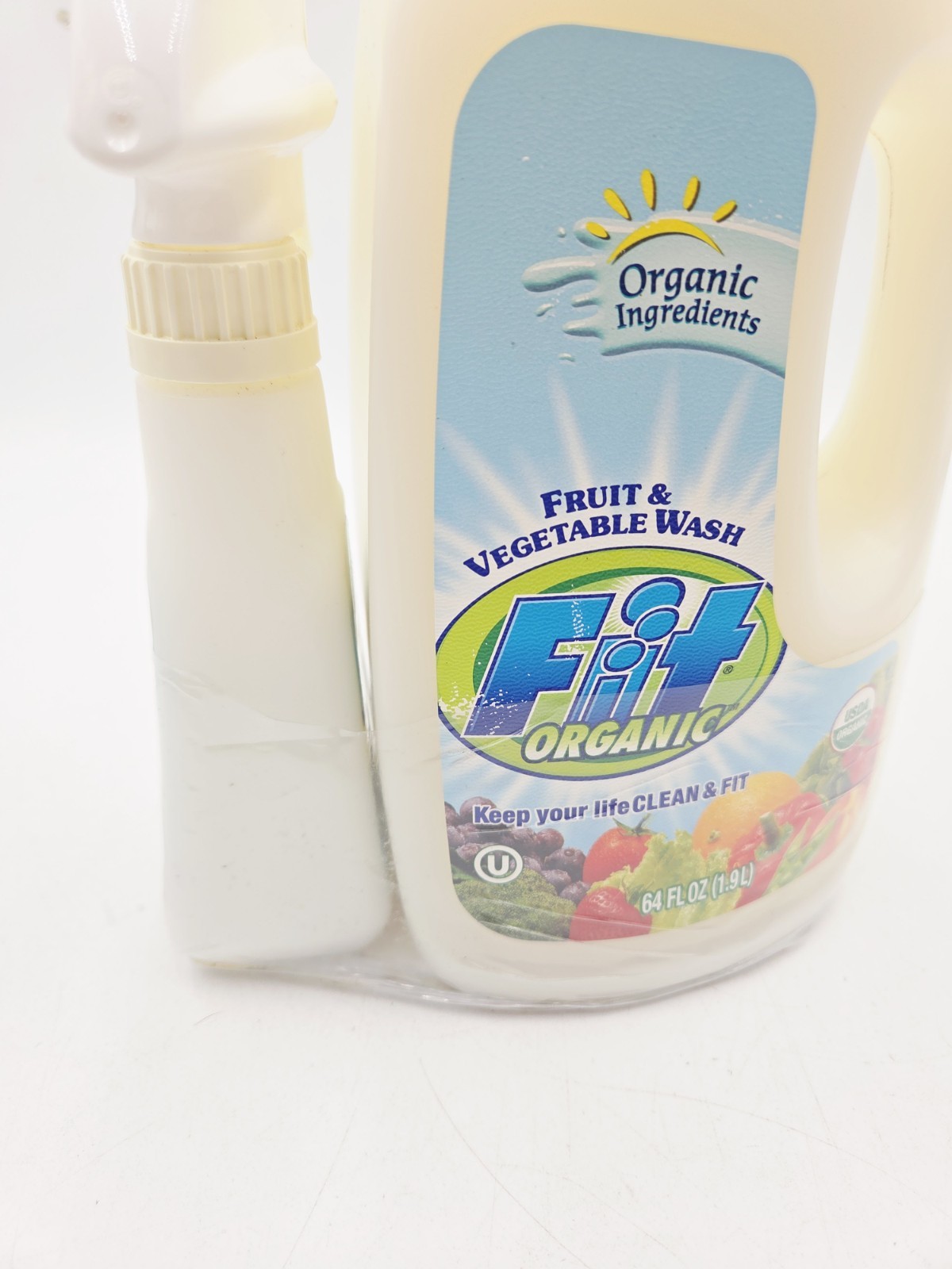 FIT ORGANIC Fruit And Vegetable Wash Spray Refill 2014 Value Pack 76oz
