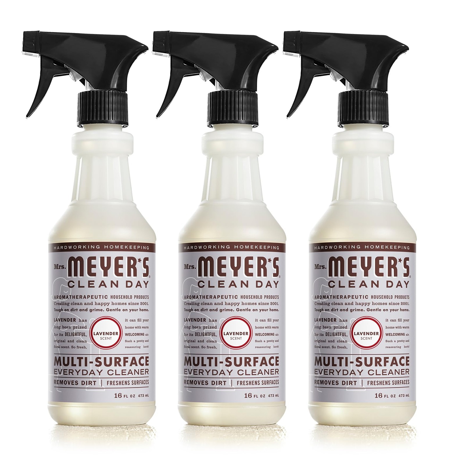 Lavender Multi-Surface Cleaner, Cruelty-Free, 16 oz, 3 Pack