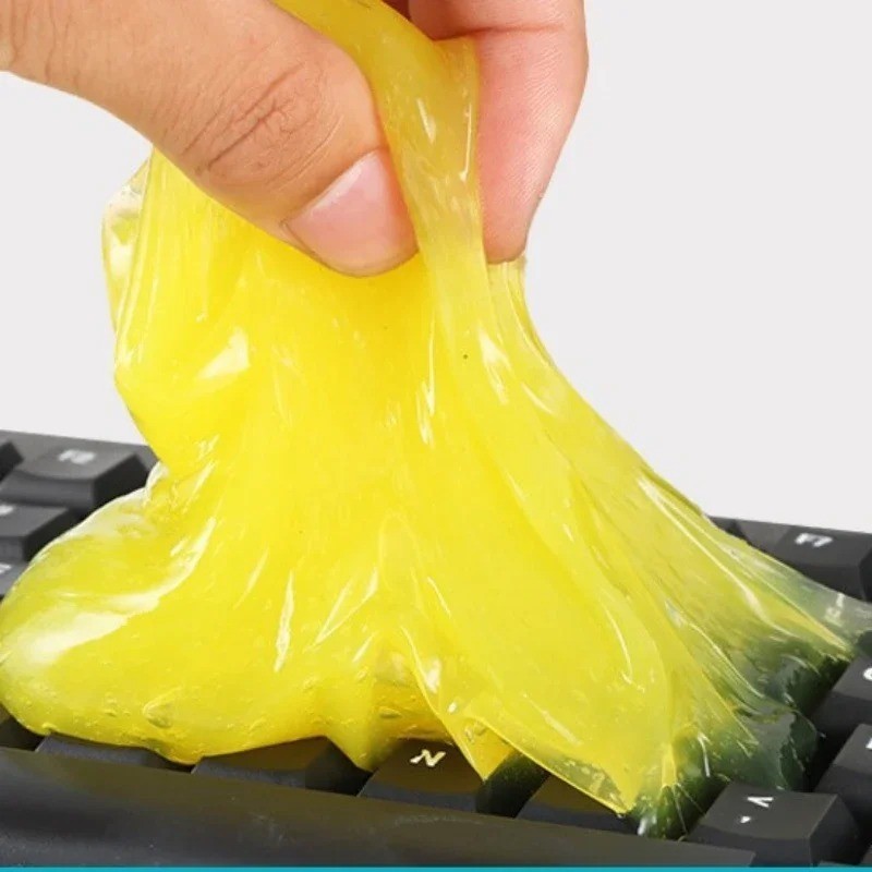 Auto Car Cleaning Pad Glue Powder Cleaner Magic Cleaner Dust Remver Gel Home 1Pc