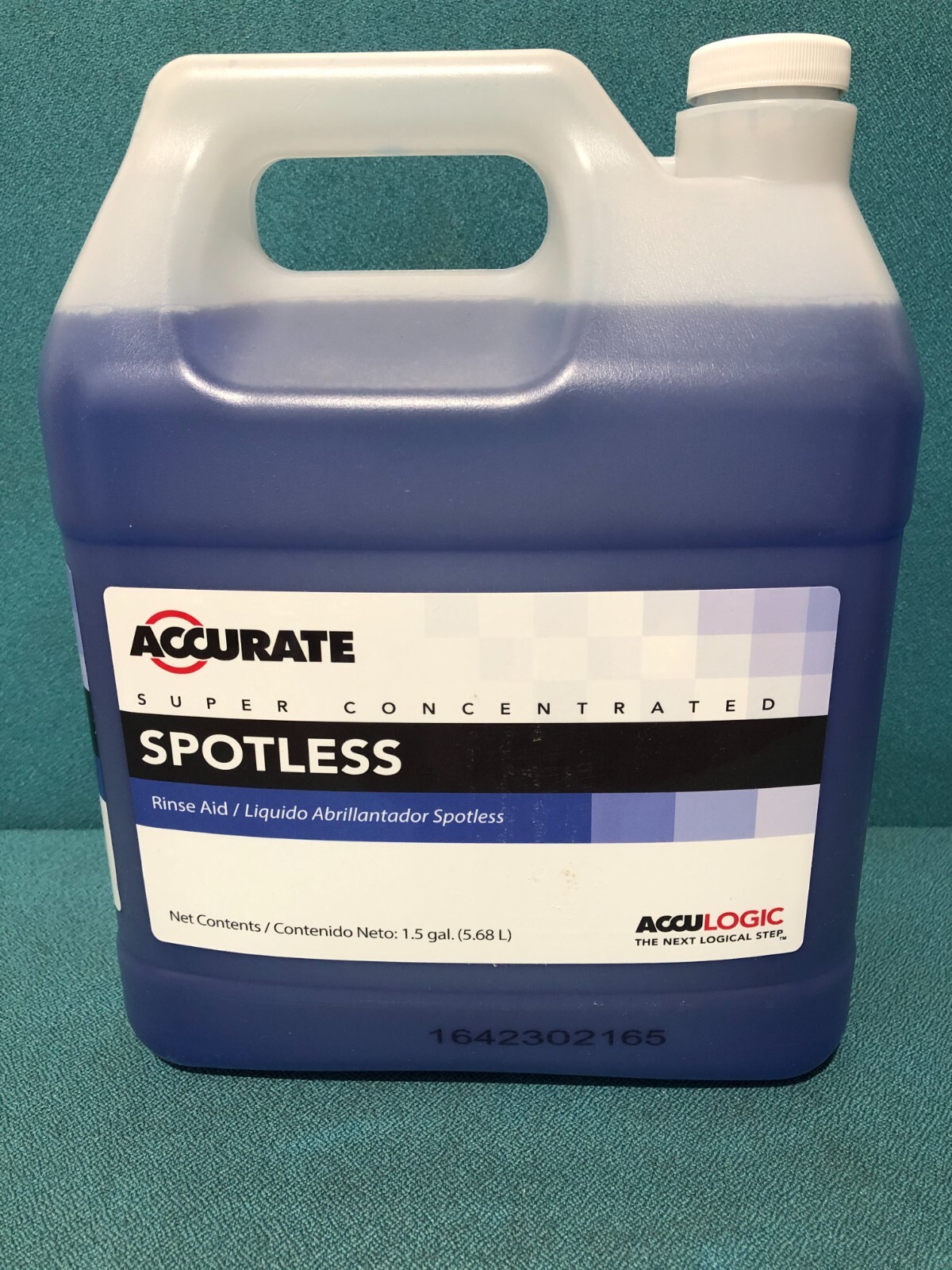 Acculogic SPOTLEE Automatic Dishwashing RINSE AID 1.5 gal.