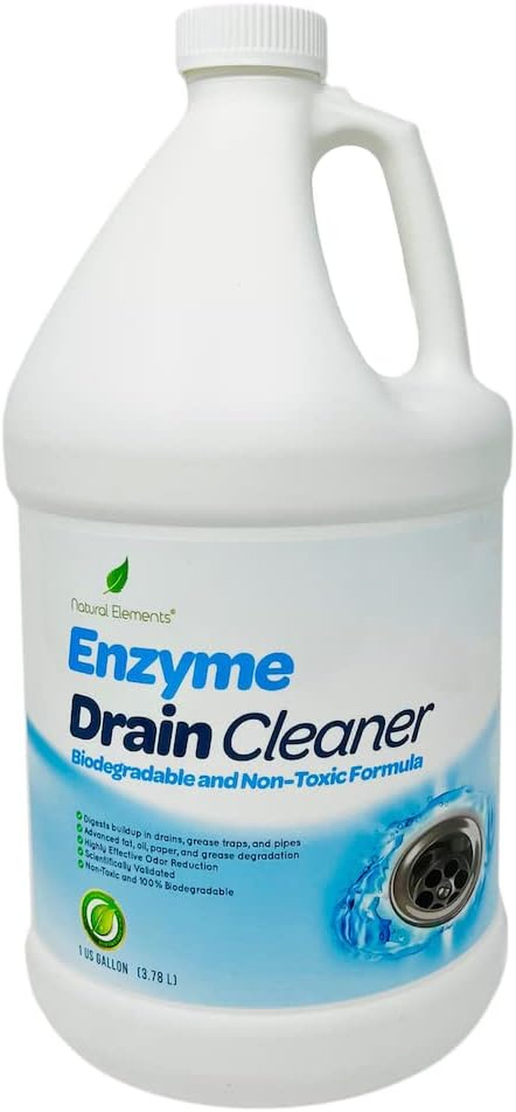 Enzyme Drain Cleaner | Digest Grease, Fats, and Paper Buildup in Drains, Septic