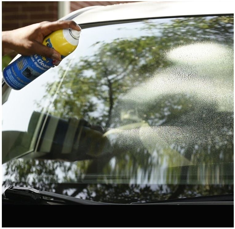 Rain-X 5080233 2-In-1 Glass Cleaner Plus Rain Repellent, 18 Ounce , BLUE