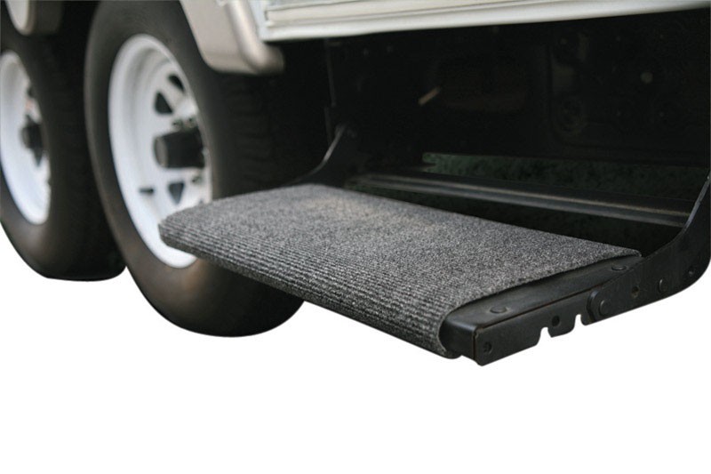 Camco 42925 Gray Step Rug 17-1/2 L x 18 W in. (Pack of 2)