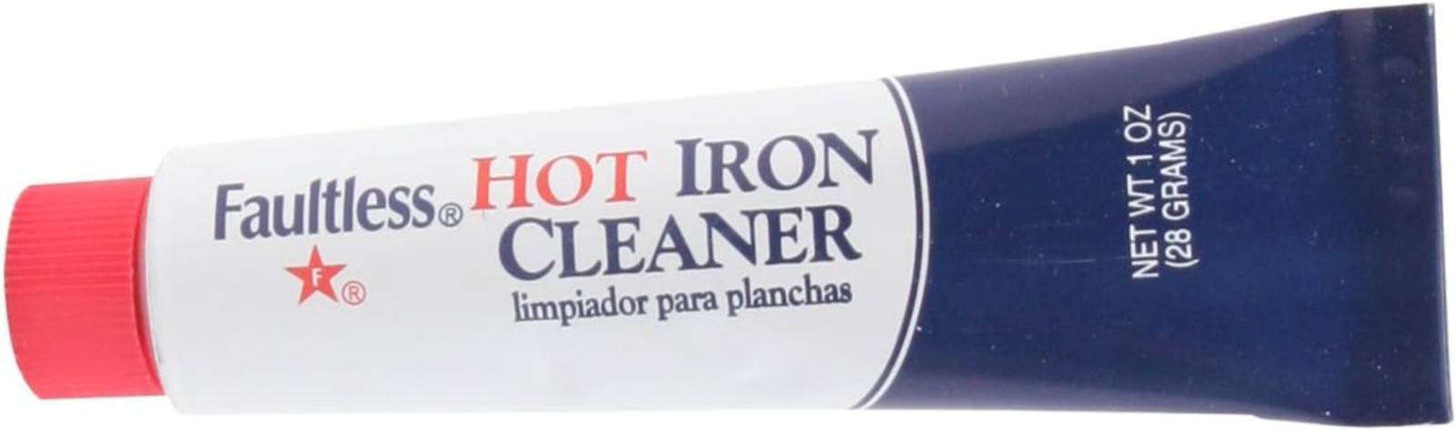 Faultless Hot Iron Cleaner 1oz – Cleans While Iron Heats, Non-Toxic & Effective