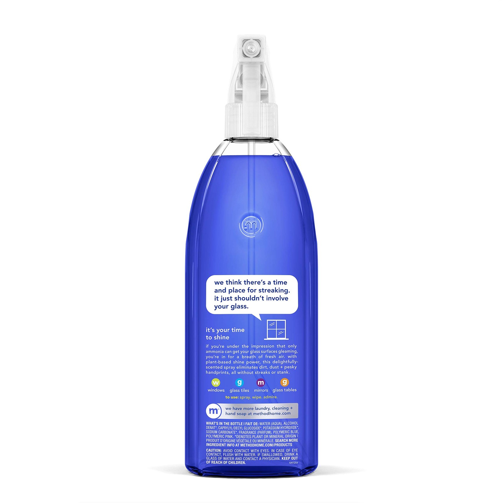 Method Glass Cleaner + Surface Cleaner, Mint, 28 Ounce, 4 Pack, Packaging May