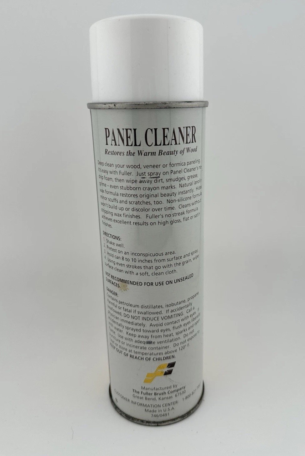 VTG NEW OLD STOCK Fuller Panel Cleaner for Wood Paneling USA Made 15.5 Oz