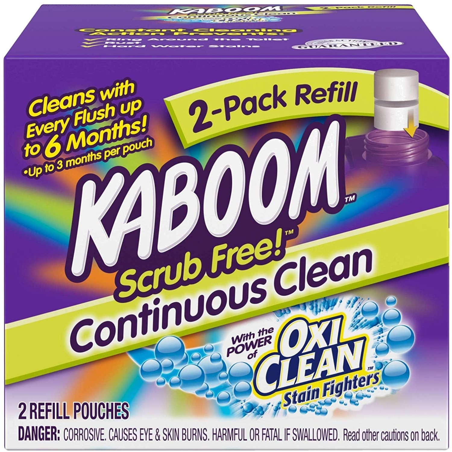 Scrub Free Toilet Cleaning Refill 2 Pack