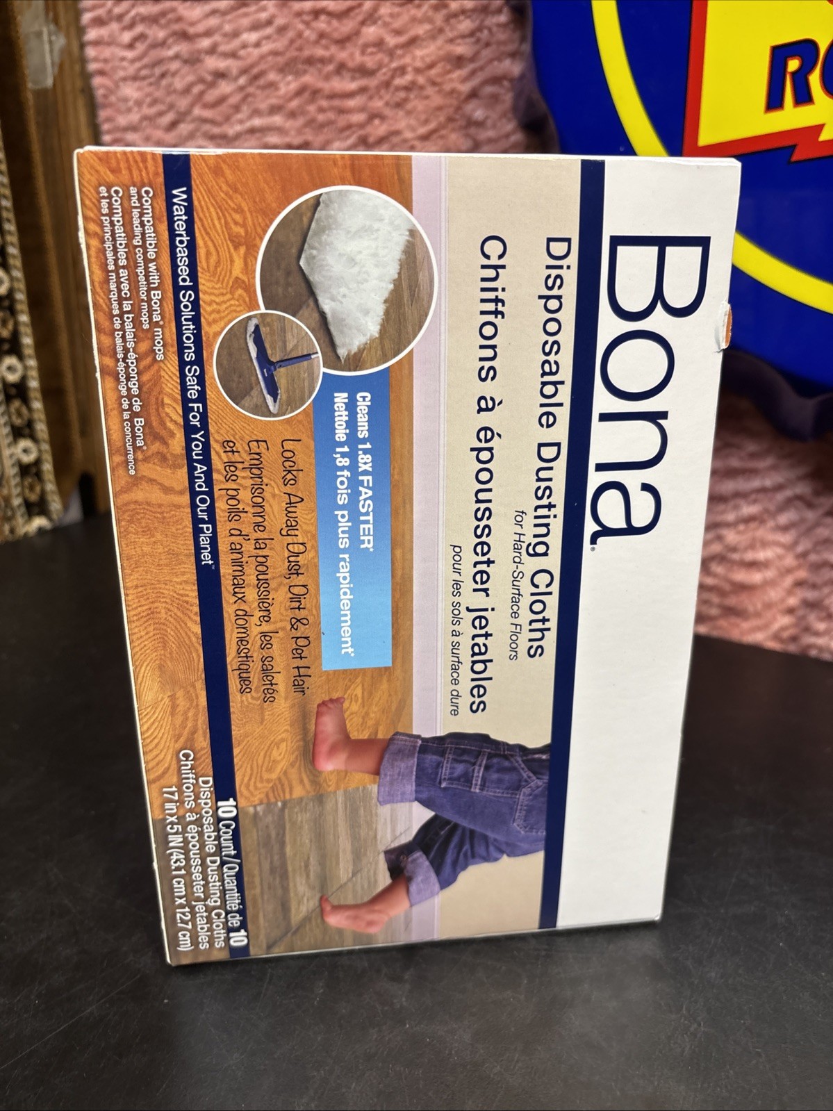 NEW SEALED – Bona Hard Surface Floor Disposable Dry Dusting Pads (10-Pack)