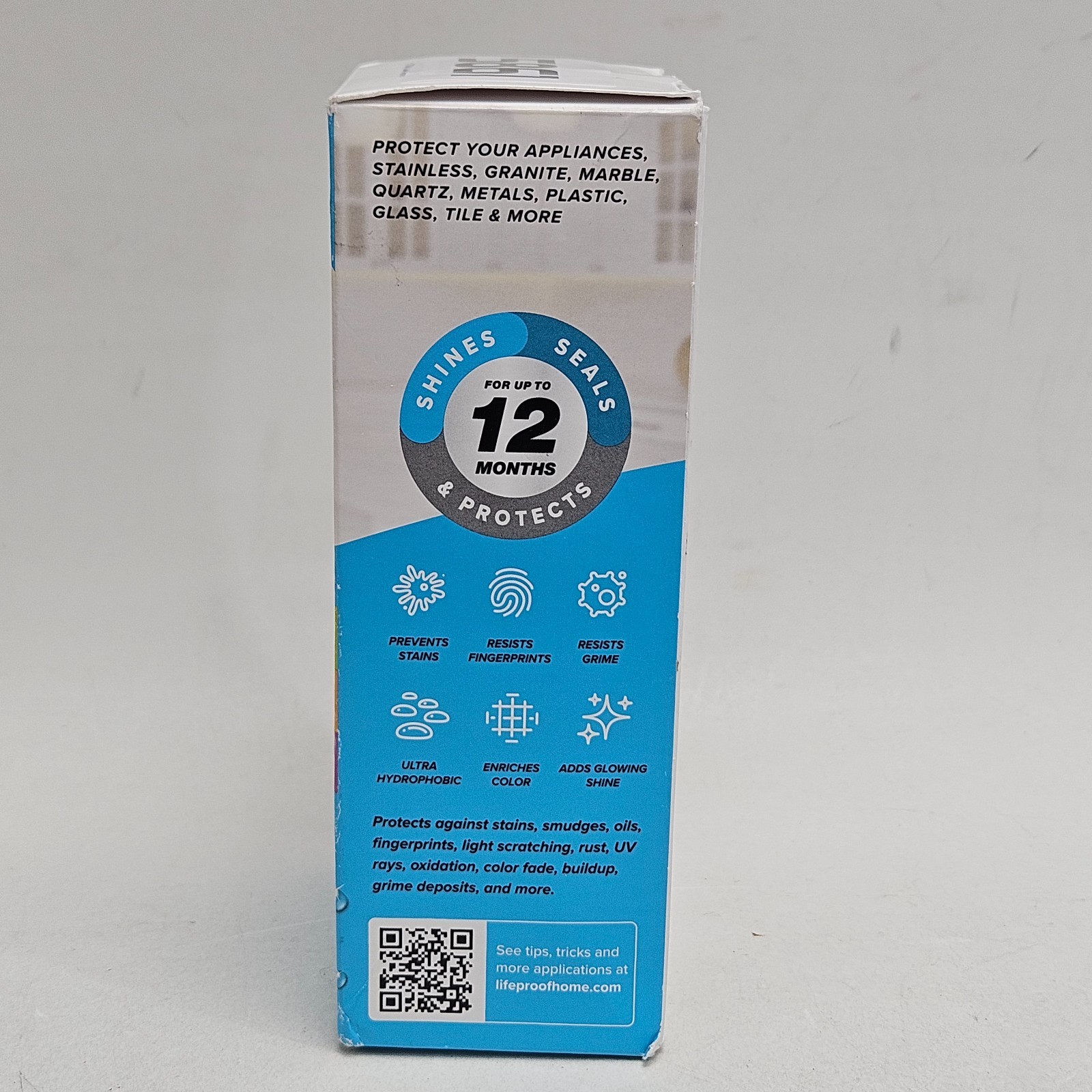 Lifeproof Ceramic Coating Spray Kit Shine, Seal & Protect Kitchen & Bath Surface