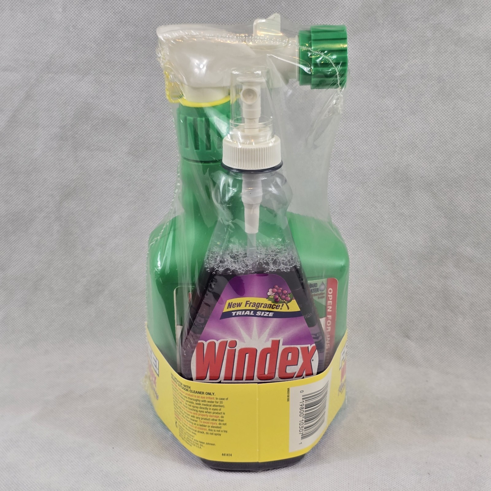 Vintage Windex OUTDOOR Glass Cleaner Hose Spray With Mountain Berry Combo