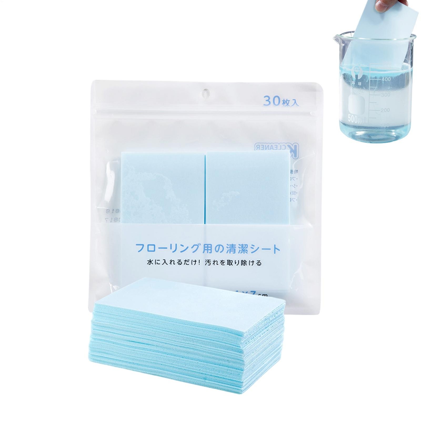 Multipurpose Dissolvable Floor Cleaning Sheets 60 Pieces Deep Clean Tablets Mopp