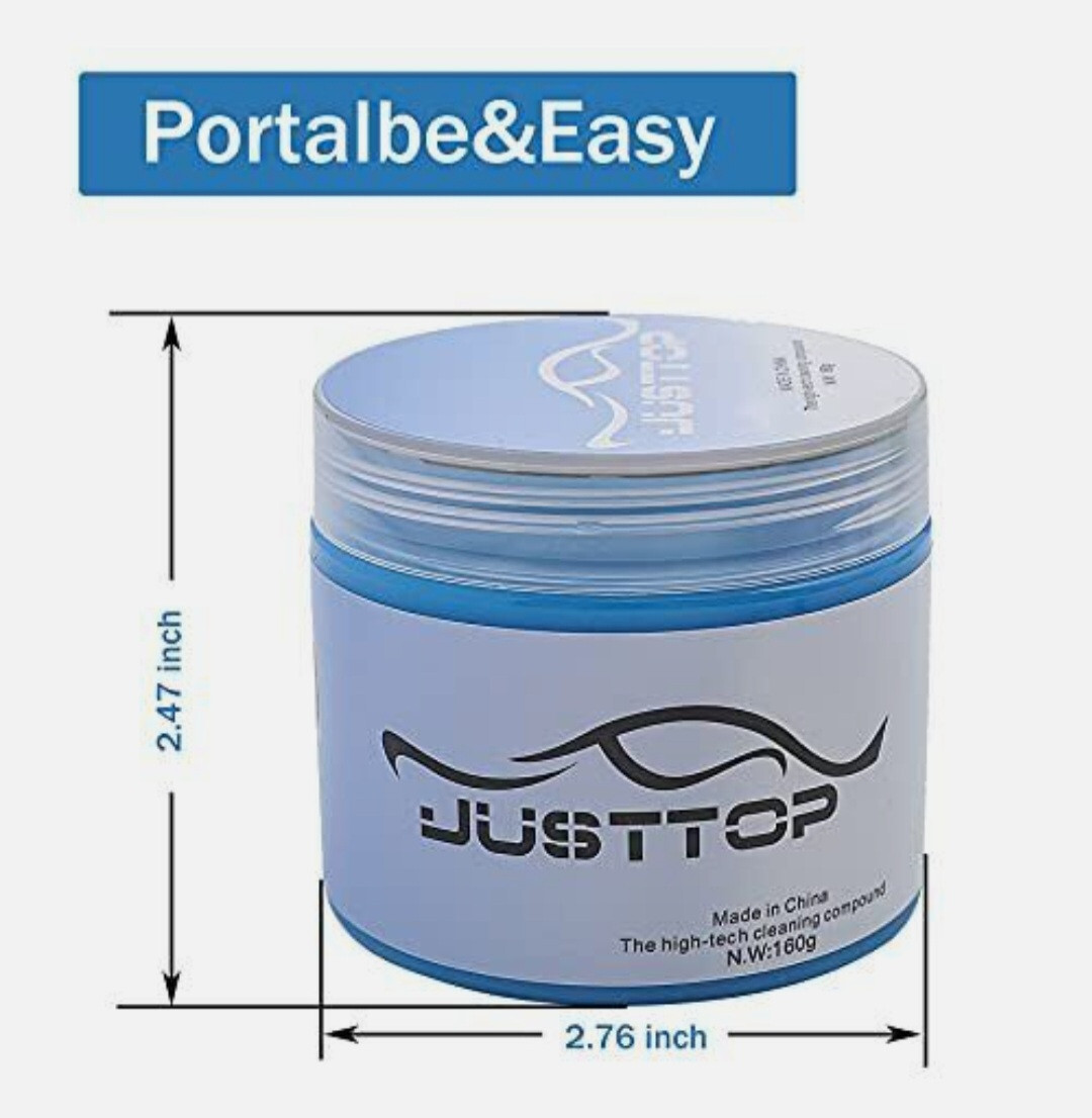 JustTop Detail Crevice Cleaning Compound Gel for Auto, Computers, Home BRAND NEW