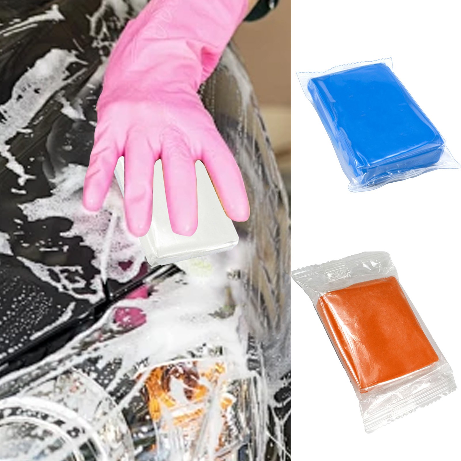 Clay Bar Car Detailing 200g Fine Grade Paintwork Cleaner Claybar Pure Definition