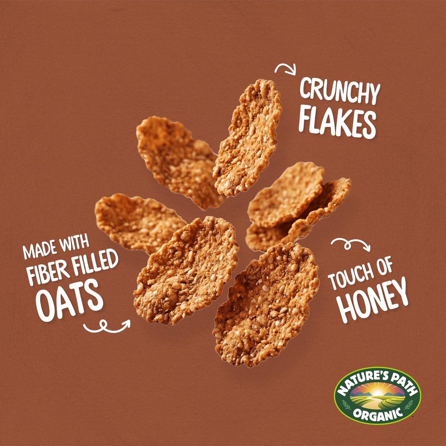 Nature’s Path Organic Heritage Flakes? Cereal, 32 oz (Pack of 6), Ancient Grai