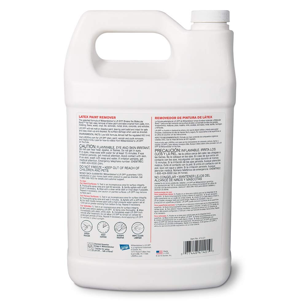 41401 Latex Paint Remover – Safely Removes Latex Paint, Acrylics & Enamels fr…