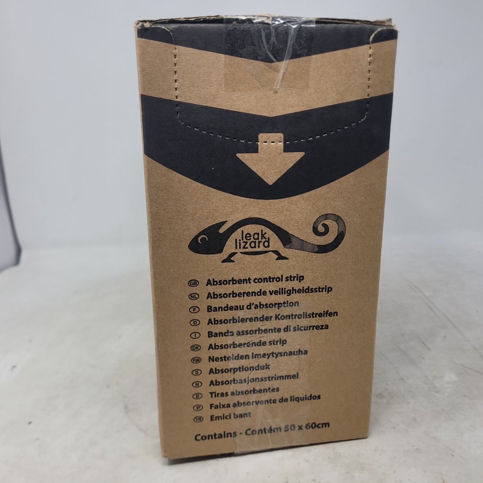 Diversey 7523269 Taski Zorba Leak Lizard Soaks Up Leaks to Stop Slips 50 Strips