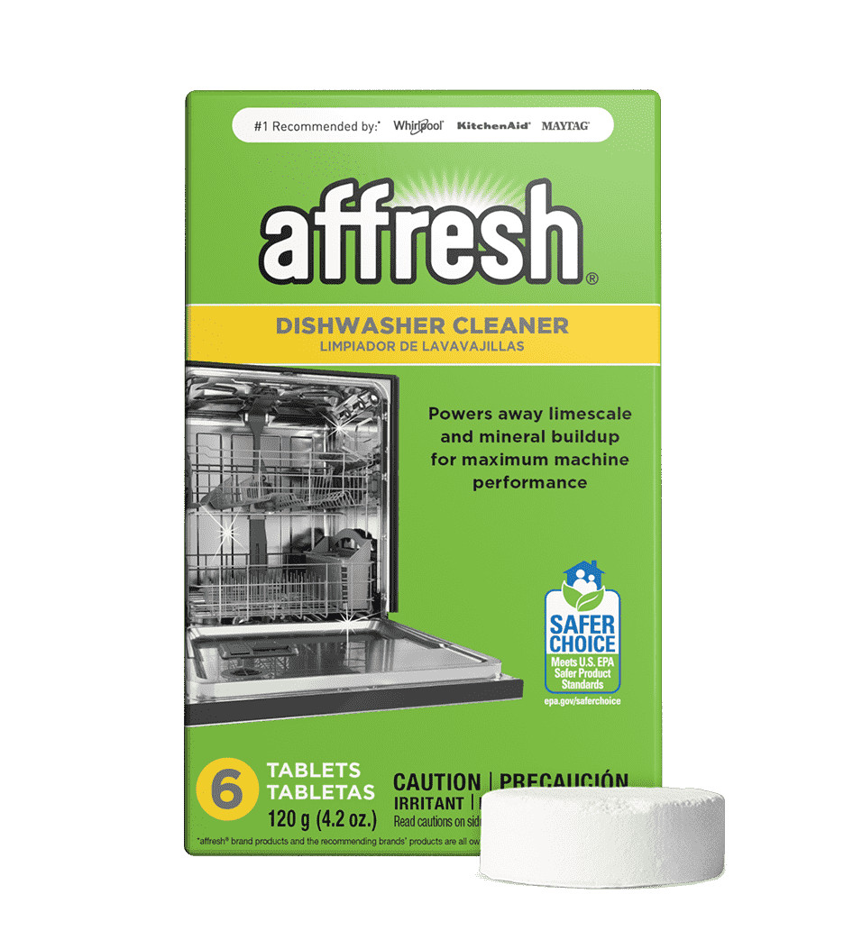 1 | ONE BOX Affresh W10549851 Dishwasher Cleaner 6 Tablets In the Box