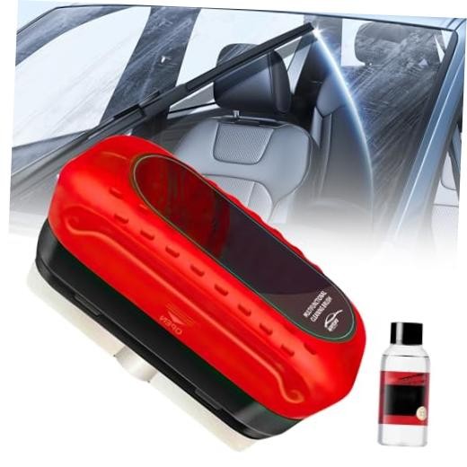 Yicengy Automotive Oil Film Cleaning Brush for Car Windows Car Glass Oil Film