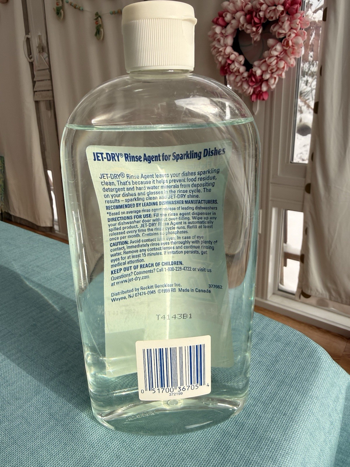 Orginal Finish Jet-Dry Baking Soda Dishwasher Rinse Vintage Discontinued 1999