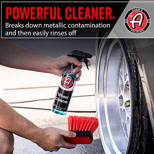 Adam’s Polishes Wheel Cleaner 16oz – Tough Wheel Cleaning Assorted Sizes