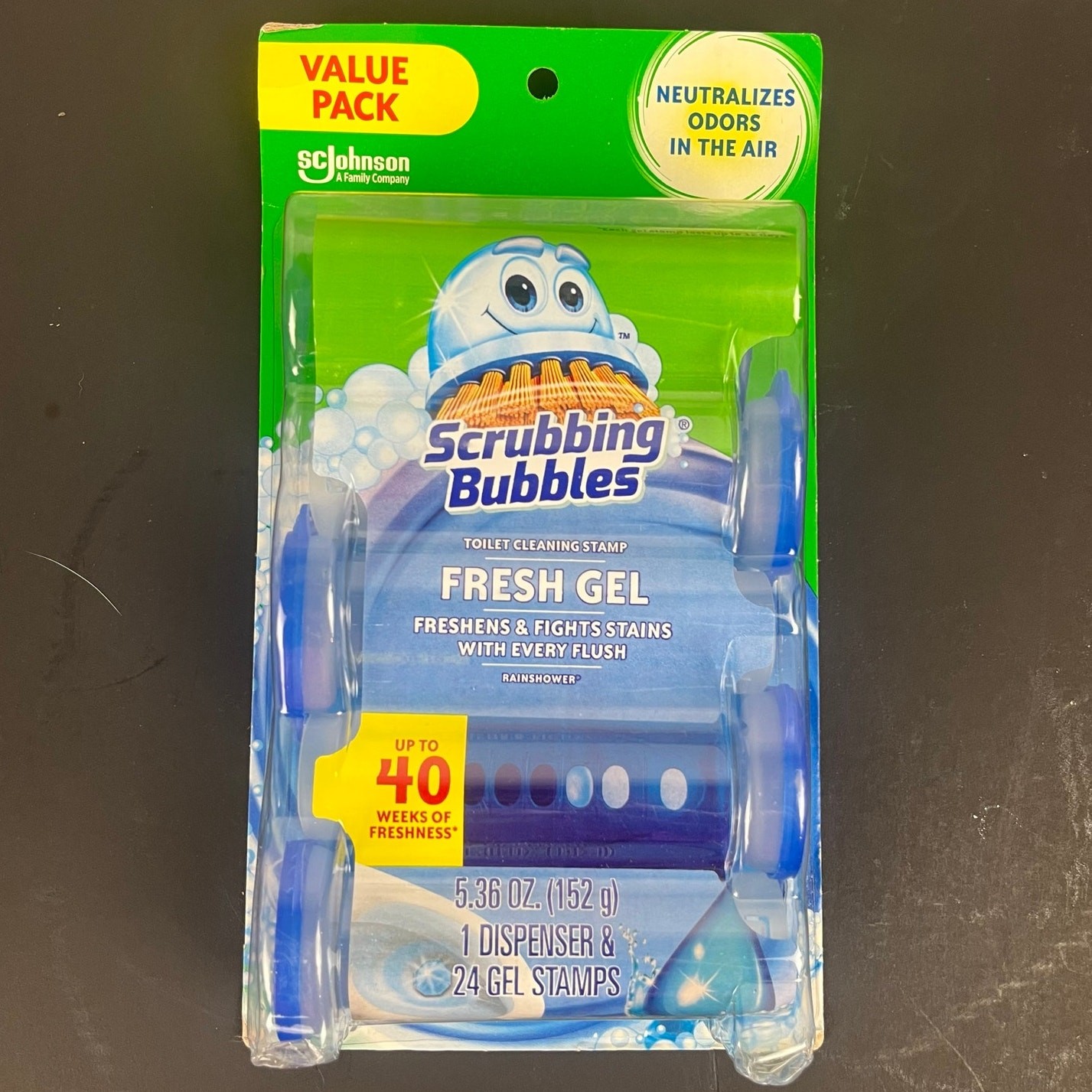 3 Pack – Scrubbing Bubbles Gel Toilet Cleaning Stamp Value Pack
