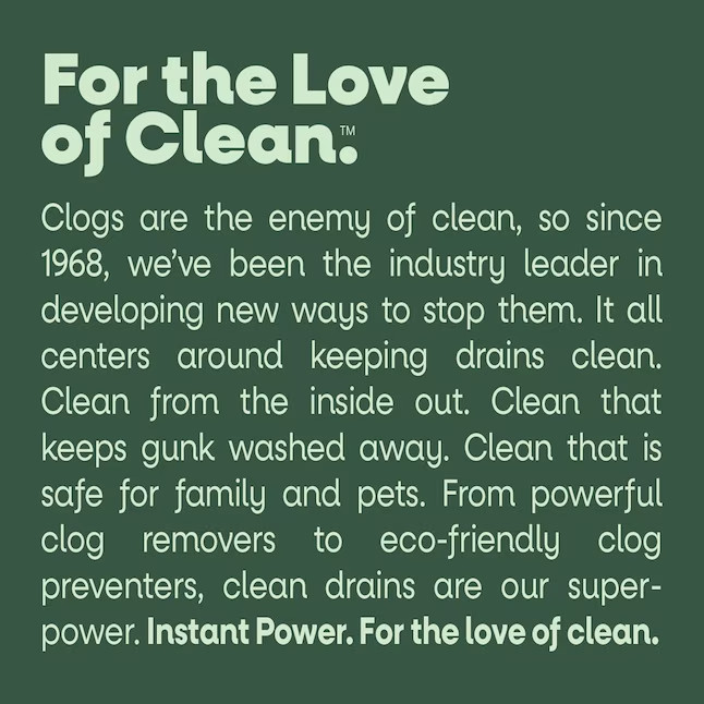 Instant Power ECO Clog Preventer (32 Fluid ounce) Drain Cleaner Pour bottle