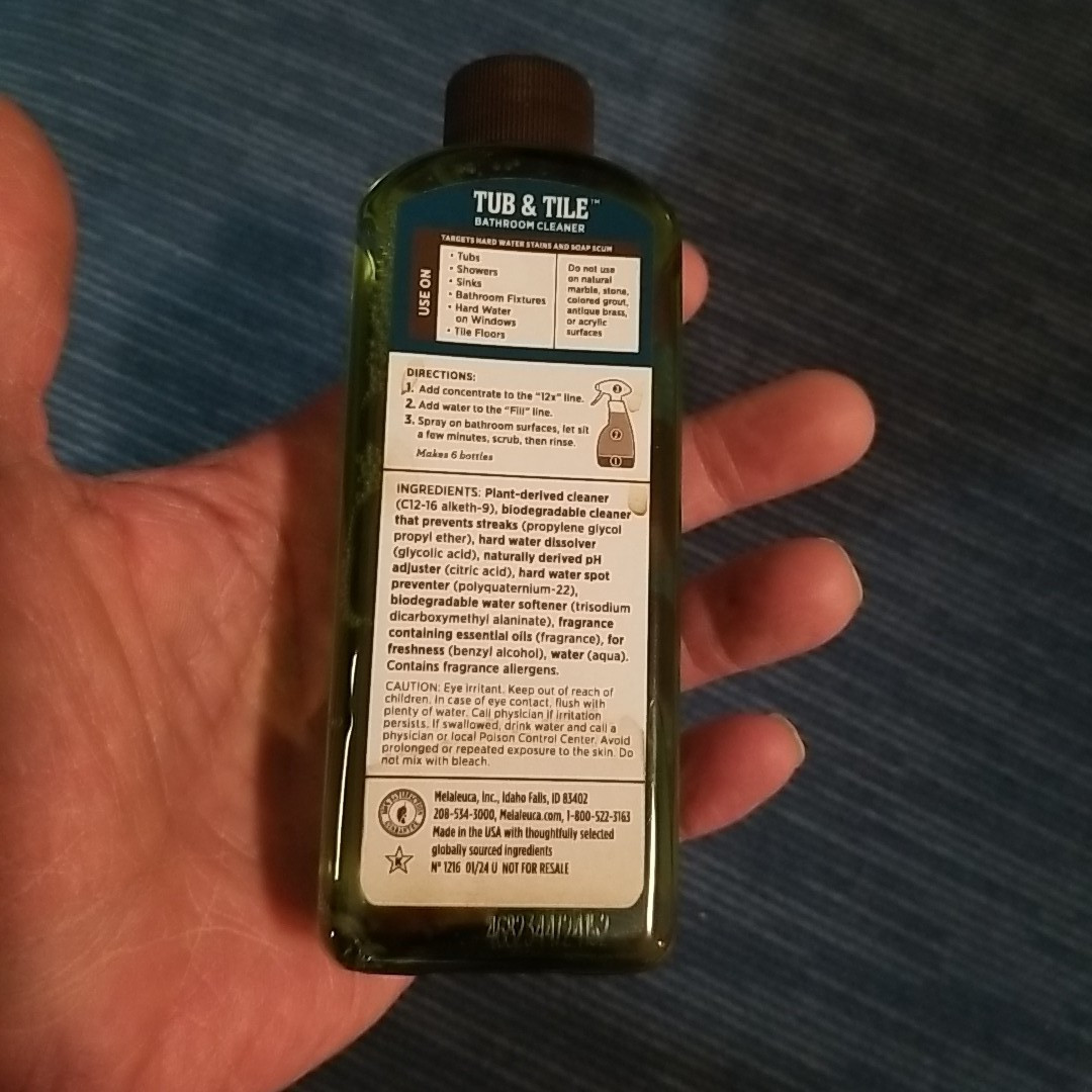 Ecosense Tub & Tile 12X Super Concentrated Bathroom Cleaner 8oz