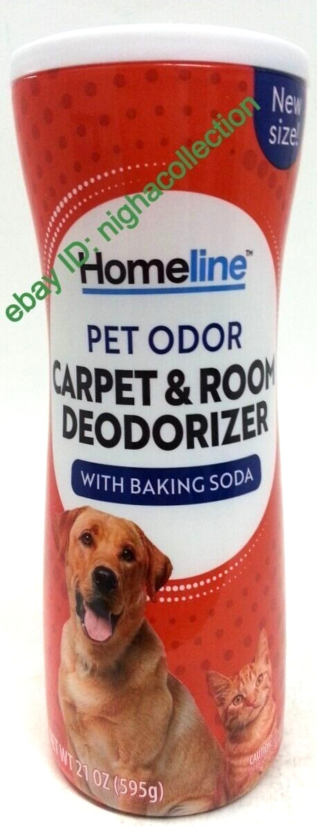 ( Lot 3 ) H.Line Pet Odor Carpet & Room Deodorizer with Baking Soda 21 oz Each