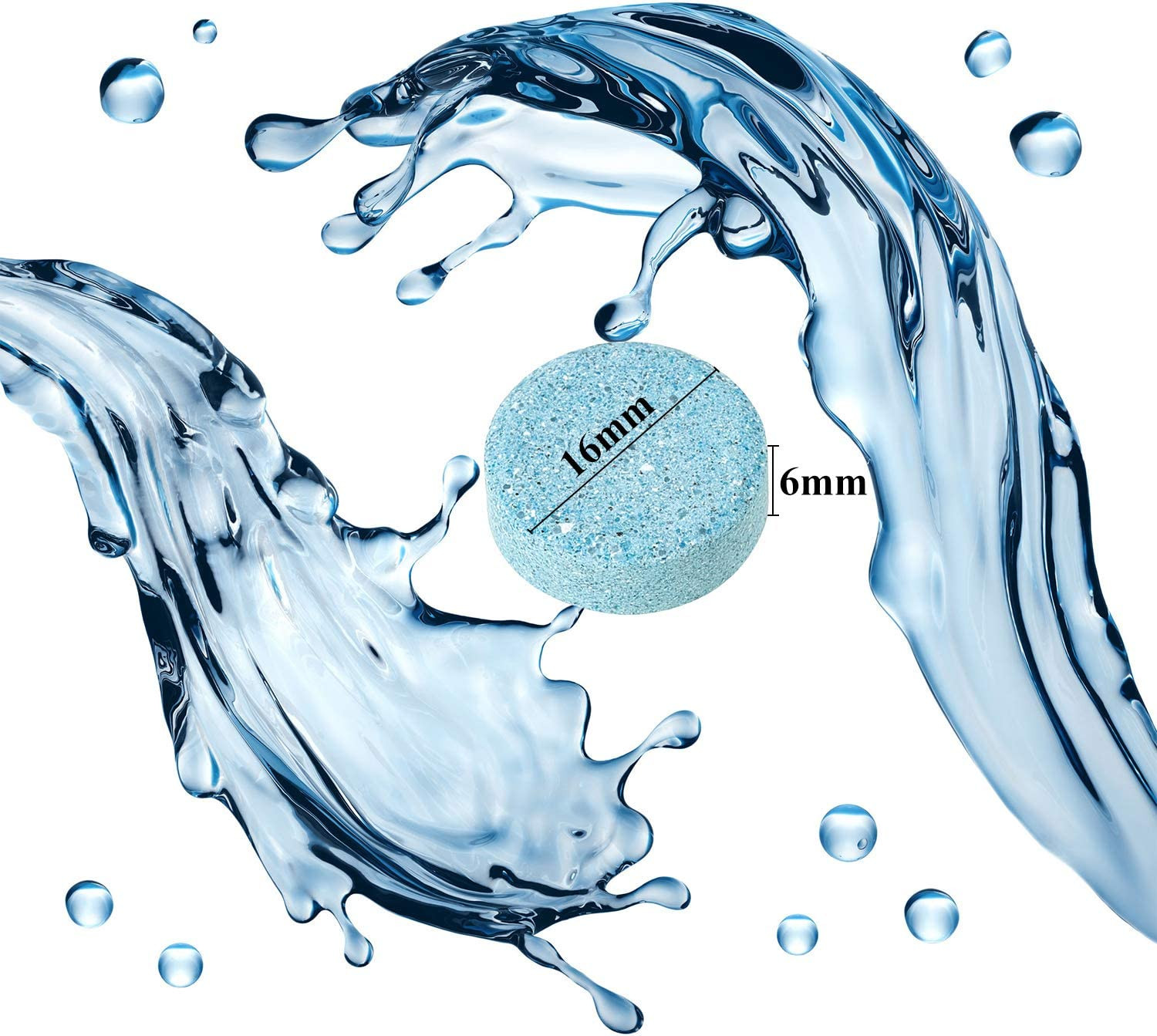 100 Pcs Car Windshield Washer Tablets Cleaning Washer Fluid Tablets Glass Concen