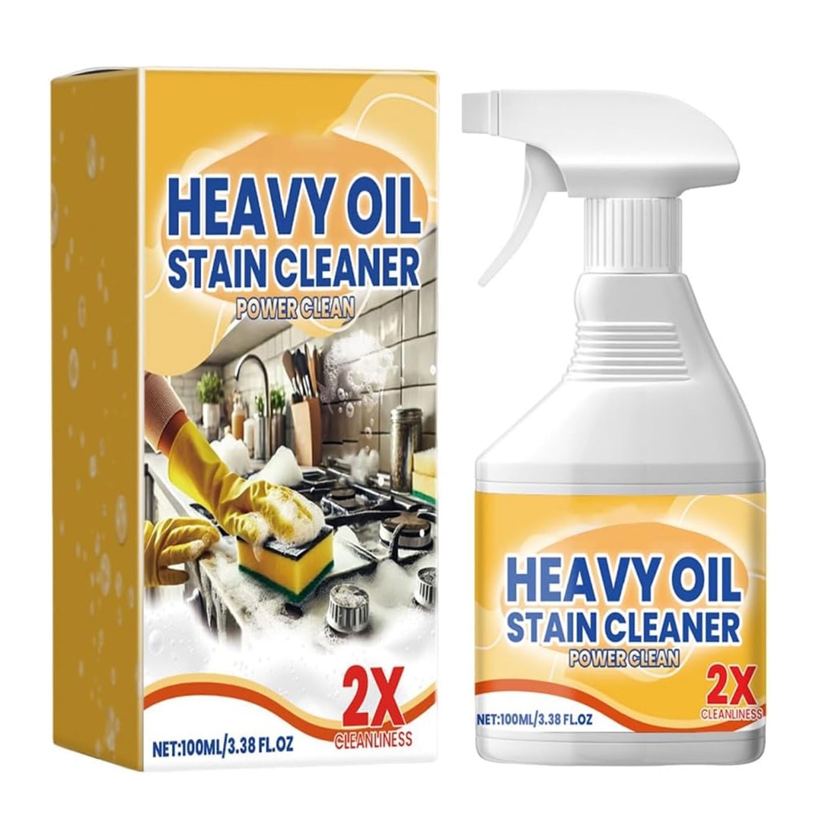 Tiktrove Grease Cleaner – Heavy Duty Degreaser for Oven Stove & Kitchen