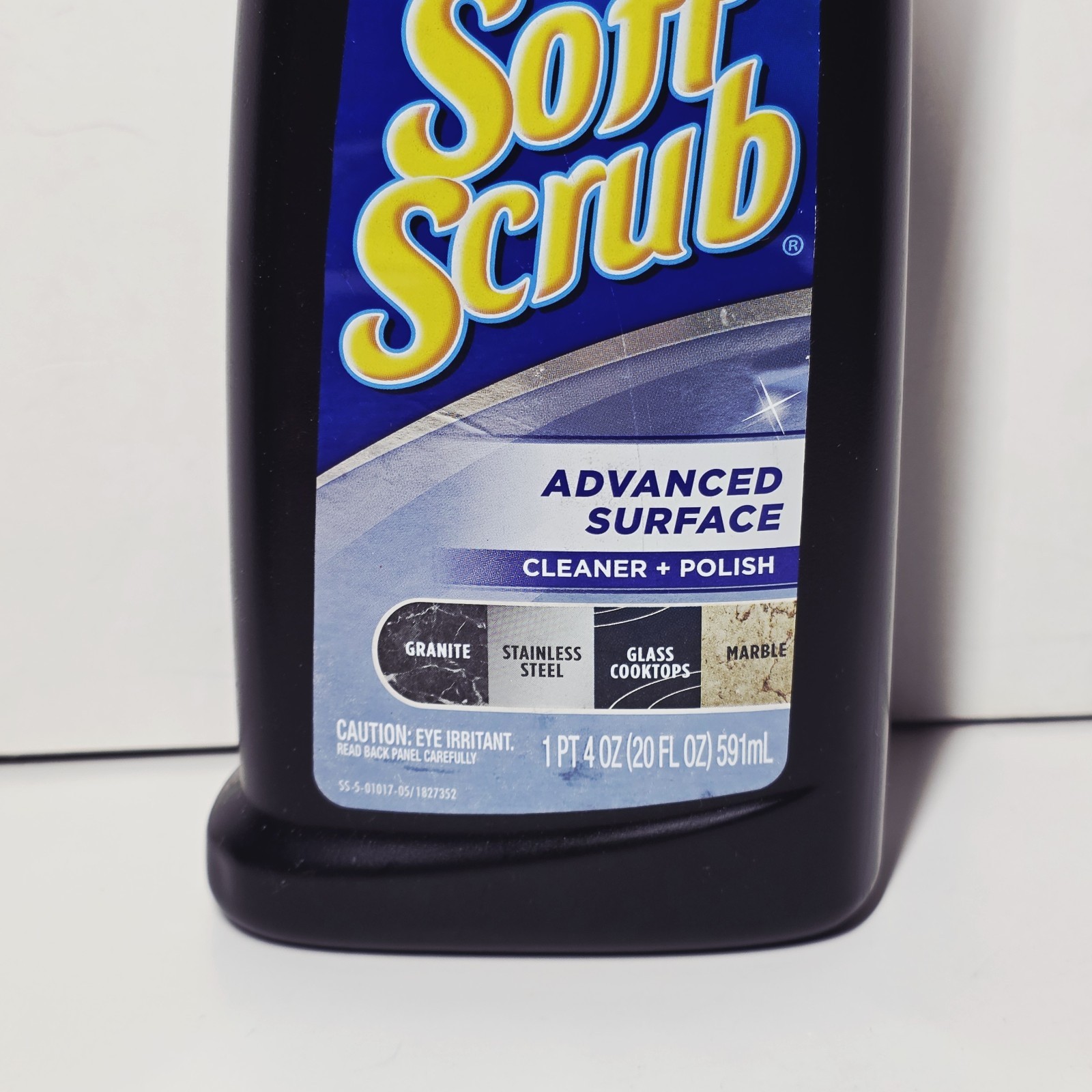 NEW SOFT SCRUB Gel Advanced Surface Cleaner + Polish 20 fl oz FOR dm4_910