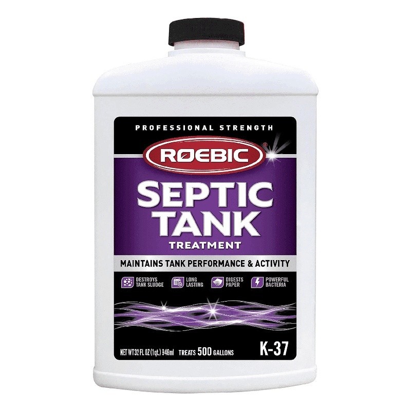 Septic Tank Treatment Drain Cleaner Odor Control Sludge Bacteria 500 Gal New