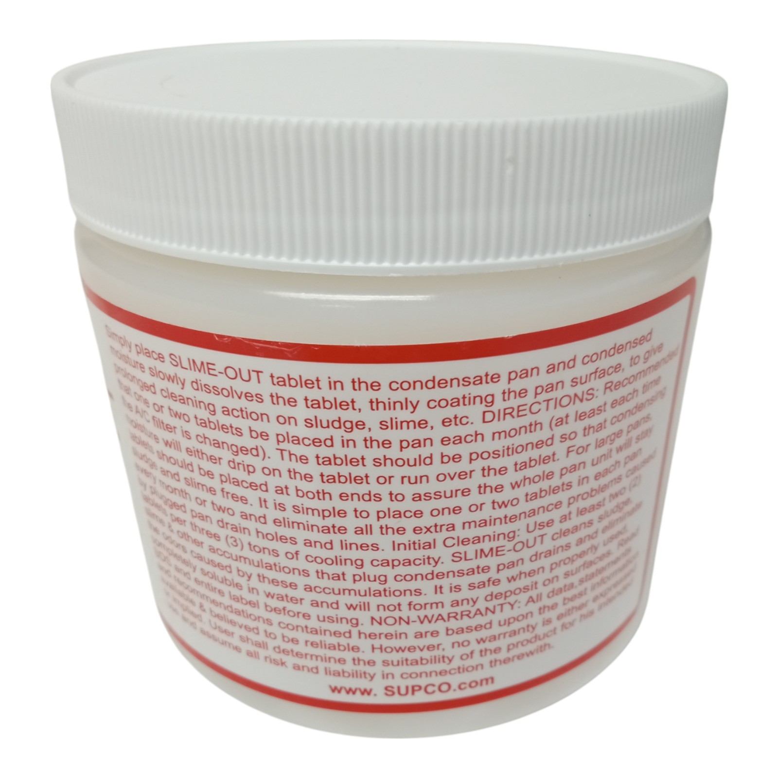 Slime Out Condensate Pan Tab Clean Treatment 100 Tablets SO100