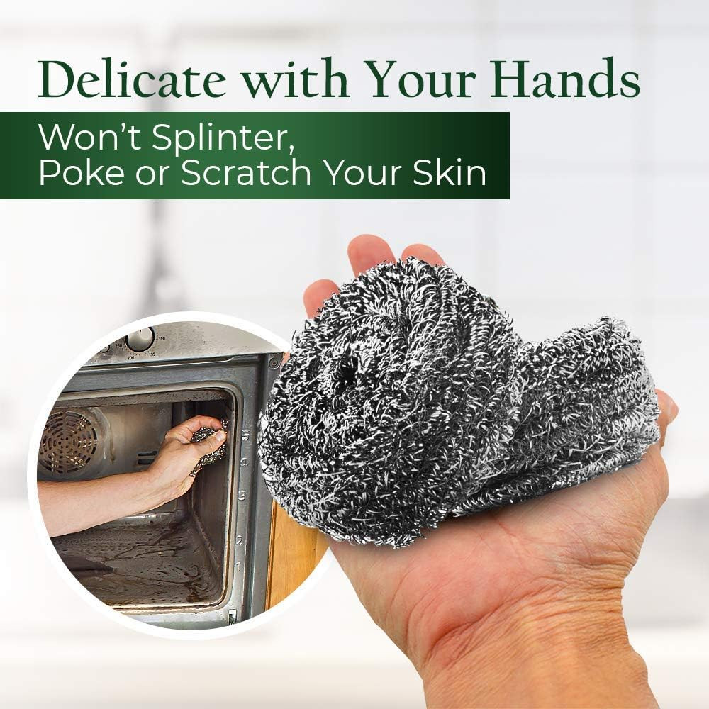 Stainless Steel Kitchen Scouring Cleaners (2 Cleaners Included)