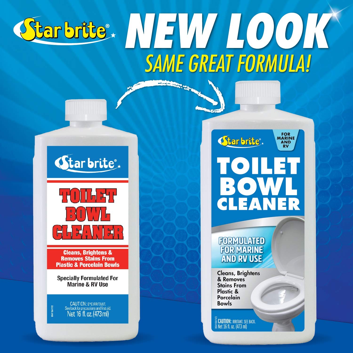 STAR BRITE Toilet Bowl Cleaner 16oz Marine RV Odor Eliminating No Scrub
