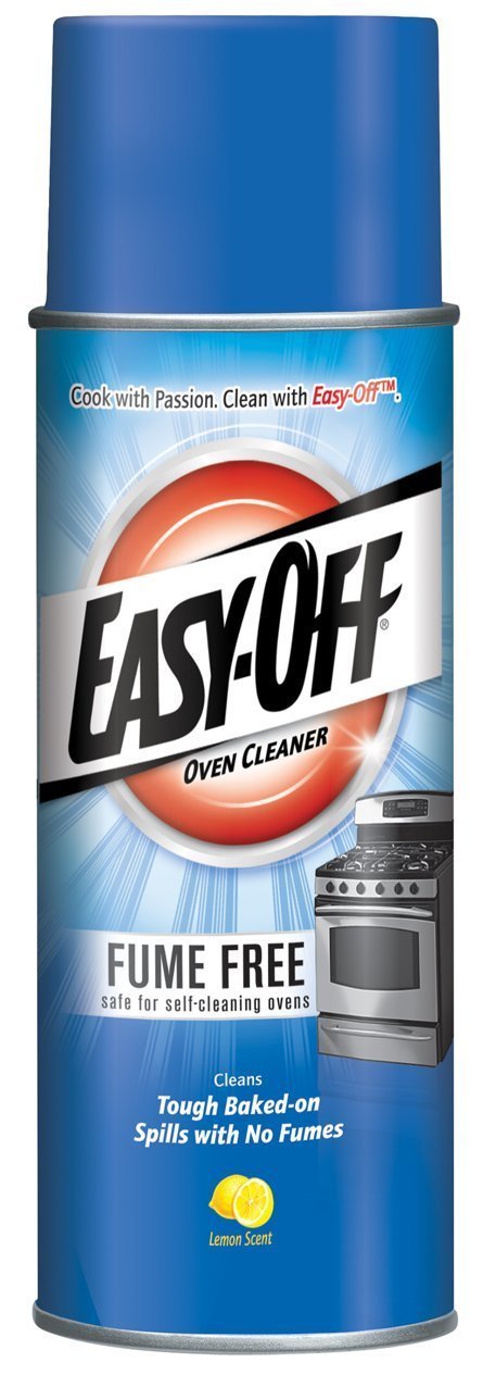 Easy-Off FUME FREE OVEN CLEANER Lemon Scent AEROSOL Safe For Self-Cleaning Ovens