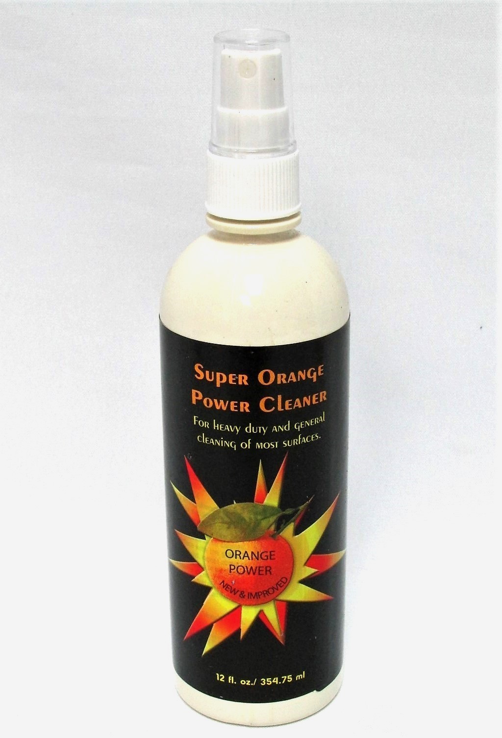 Super Orange Power Stainless Steel Cleaner Spray 12oz Concentrate Made in USA