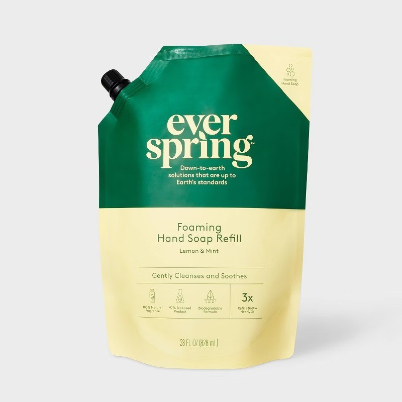 Everspring Lemon & Mint 2 Pack 12.7oz/20ct Dishwasher + 2 Pack 36fl oz Refills