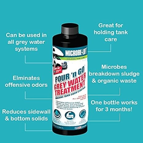 Grey Water Holding Tank Tr Style: Pour N Go Grey Water TreatmentSize: 32 Fl Oz