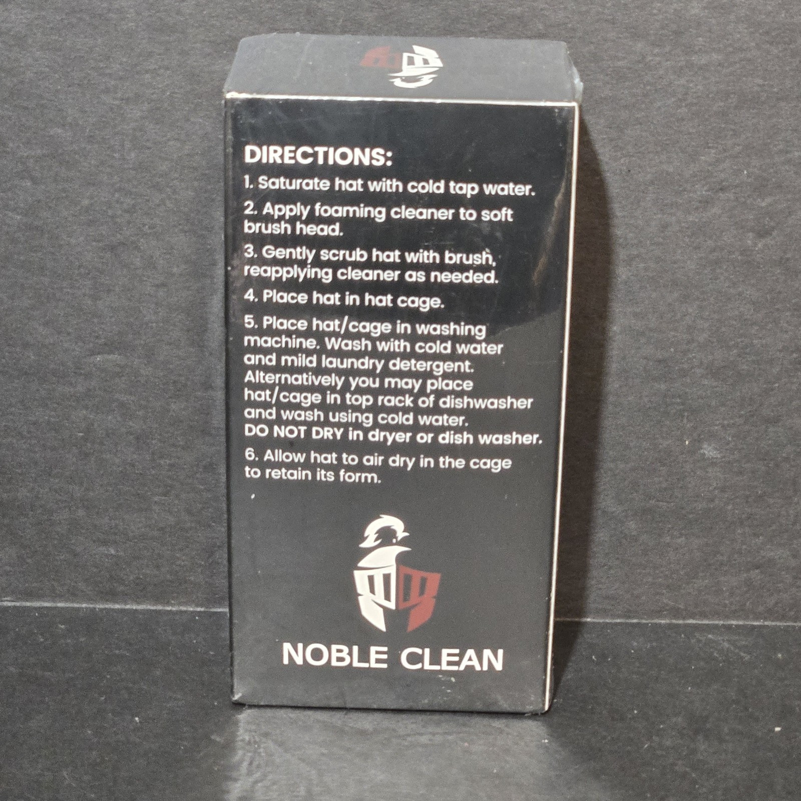 Noble Clean Ultimate Hat Cleaning Kit – Includes Foaming Cleaner, Soft Bristle