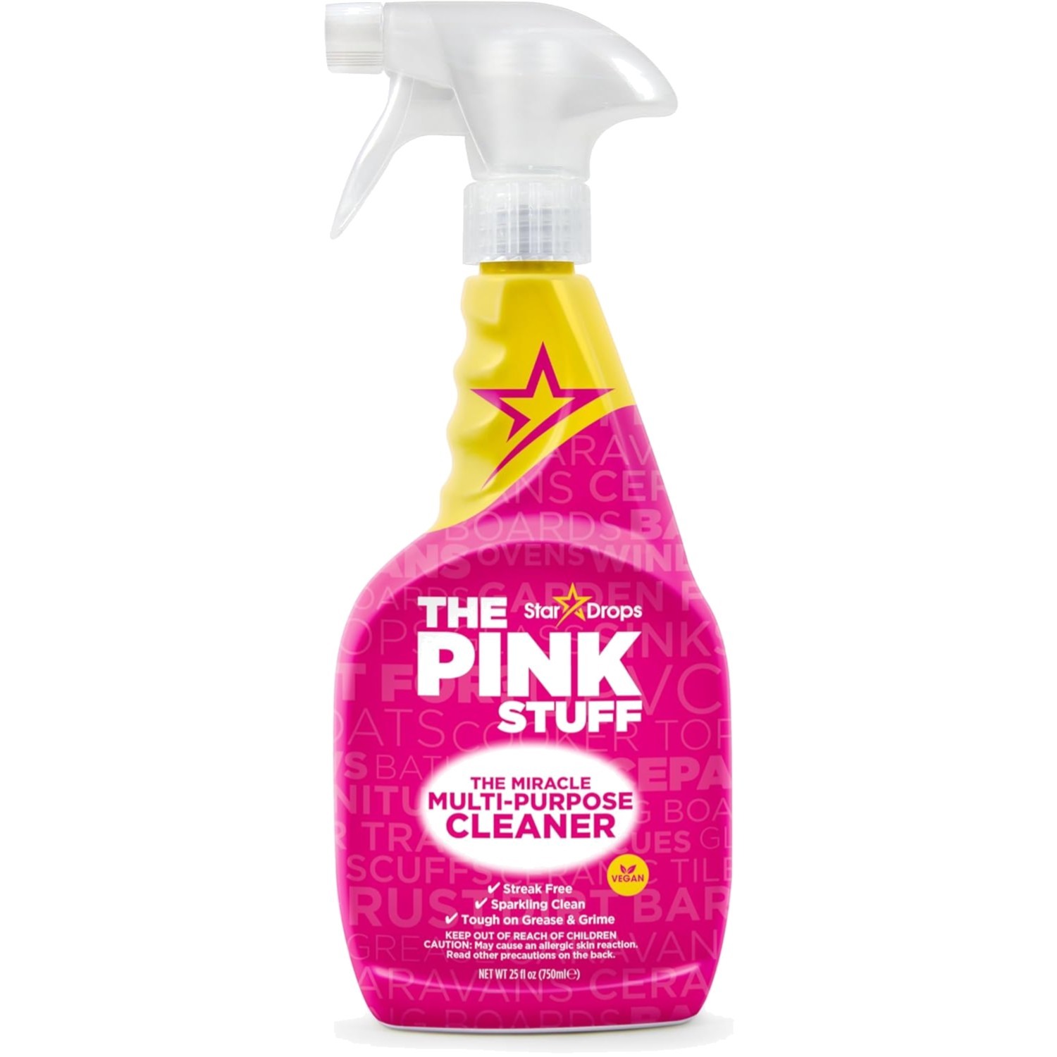 Pink Stuff Multi-Purpose Cleaner Gel 25oz Tough on Grease & Grime Streak-Free