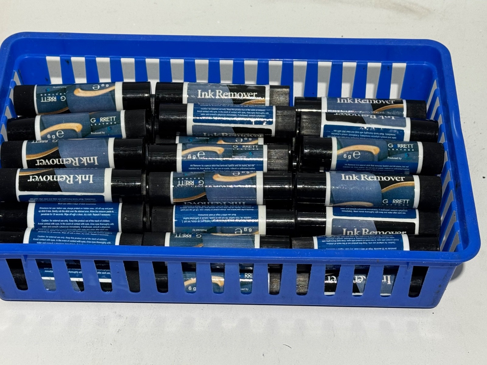 50 PACK 6 gram Ink and lipstick Stain Marker Remover Garrett Leather